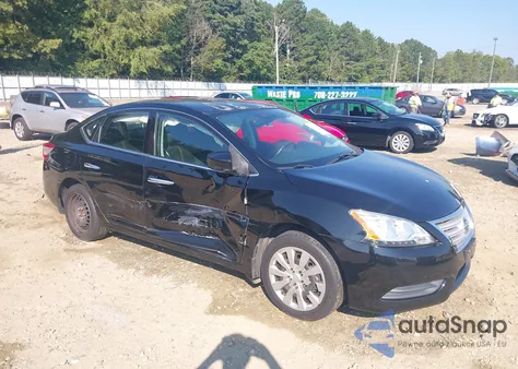 2015 Nissan Sentra S z USA, uszkodzony, nr VIN 3N1AB7AP6FY280804